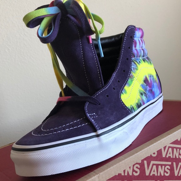 vans sk8 hi tie dye